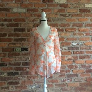 Hang Ten Sheer Shirt Size M